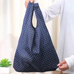 Alışveriş çantaları 1 adet çanta yeniden kullanılabilir katlanabilir taşınabilir çanta süpermarket plaj oyuncak depolama kadın omuz seyahat bakkal