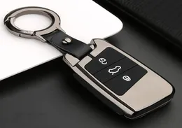 Zinc Alloy+Sile Car Remote Case for Volkgen VW Passat B8 Skoda Superb 3 A7 Key FOB SHOW COVER