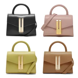 حقيبة فانكوفر نانو مونتريال ديميلييه 10A Luxurys Leather Leather Handbag Bag Bag Bag Bag Woman Men Tofu Top Messenger Tote Bag Crossbody Clutch Bags