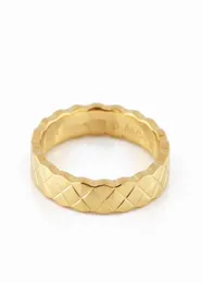 2020 wąskie stali nierdzewne pierścionki biżuterii męskie Pierścień Miłość Rose Gold Wedding Pierścionek En Argent Sterling Signet Pierścień zaręczynowy R2277225