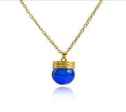 Pendant Necklaces Anime X Kuroro Rushirufuru Blue Necklace Long Sweater Chain Christmas Gift Mijoux1423908