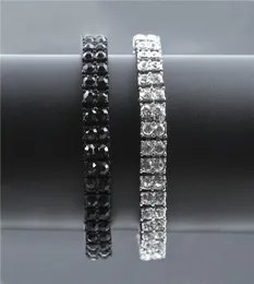 Pulseira de tênis masculina de corte redondo, pulseira tripla de zircônia, joias hiphop, cristal de luxo cúbico, pulseira masculina fashion 5236532