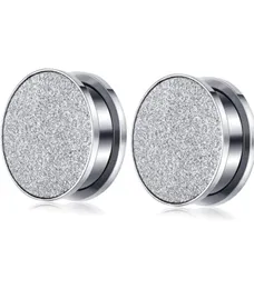 Kött tunnel plugg glitter glitzer falsk plugg tunnel piercing silver guld 420 mm kropp smycken örhänge öron skruv expander4606891