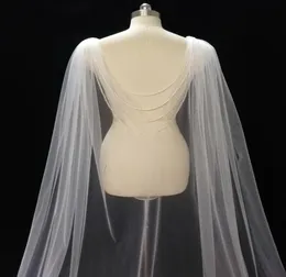 2022 NOWOŚĆ TUPILE MODY BRIDAL BOLORO BOLORO na Przylądek Wedding z Pearls7036233