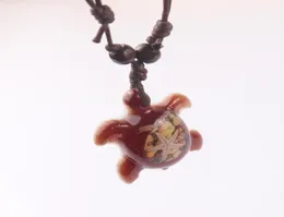 Ny unik Starfish Sea Turtle Pendant Halsband Sandbeach Vocation Gift Jewelry 2470142
