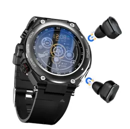 새로운 T92 Pro Smart Watch TWS Bluetooth 헤드셋 3- 인 전화 음악 녹음 스포츠 워치