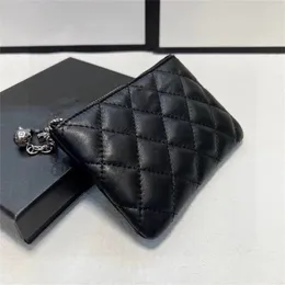 Geldbörse Designer Brieftasche Weibliche Mode Kaviar Leder Dame Kupplung Brieftaschen Snap Innen Reißverschluss Tasche Frauen Luxurys Geldbörsen