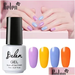 Гель для ногтей Belen 7 мл, летний чистый цвет, УФ-лак Aron, полуперманентный лак Lucky Hybrid Paint, гель-лак для маникюра, лаки для самостоятельного маникюра, Drop Deliv Otw1Q