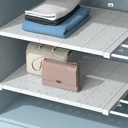 Regale Schrank Kleiderschrank Organizer Lagerregale Racks Teleskopregale Wandregale für Küchenzubehör 240125