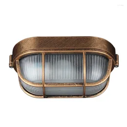 Wall Lamp Retro Moisture Explosion-proof Outdoor Light Vintage Waterproof E27 Ceiling & Porch Lighting