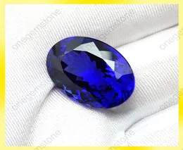 Top grade quality sapphire color stone 10x8 mm oval shape loose gemstone299D6868378