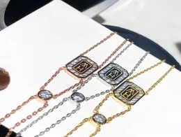 Роскошный классический дизайнерский S925 стерлингового серебра флакон духов Шарм двухслойный браслет для женщин Jewelry6865616