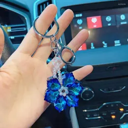 Keychains Keychain Pendant Premium Eco-vänligt känsligt hantverk Kvinnor Girls Handbag Nyckelhållare Bildekor Kedja