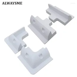 All Terrain Wheels ALWAYSME ABS Solar Panel Corner Side Mountain Bracket For RV Trailer Caravan Motorhome Boat Home