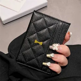 Ce Luxurys Card Titular Carteira de Alta Qualidade Versátil Clássico Diamante Moeda Bolsa Y-Letter Caviar Bordado Cartão Conjunto Moda Carteiras Bolsa 230815