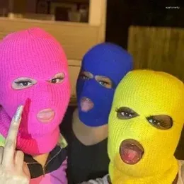 Berety 15 kolorów BALACLAVA Halloweenowe czapki maski na imprezę motocykl rowerowe rower unisex trzymaj ciepłe kia sportowe na dzianina