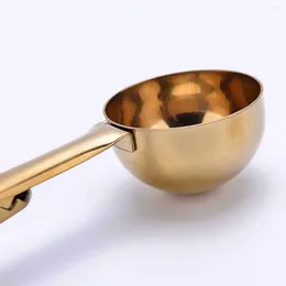 Coffee Scoops Bean Spoon with Clipを持ち運びやすいストレージラックアクセサリ
