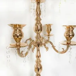 Portacandele 4 pezzi/12 pezzi) Portacandele in metallo per orchidee Centrotavola decorativo Tavolo nuziale 240