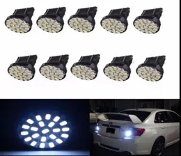 50pcs أبيض 22SMD CAR 3157 LED LED Brake Tail Light 3057 3457 4157 3047 5443570