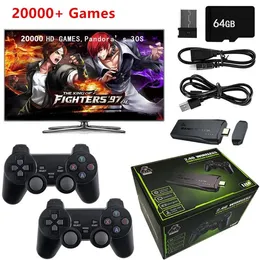 M8 TV Video Game Console 2.4G Double Wireless Controller Game Stick 4K 128G 40000 Games 64G 20000 Games 32GB 10000 Game Retro Games For PS1/GBA Boy Christmas Gift