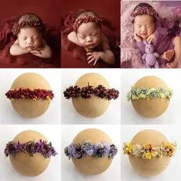 Hair Accessories Baby Headband Born Pography Props Flower Headbands Studio Po Infant Headwear