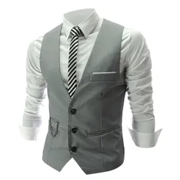 Weste Männer Einreiher Anzug Westen Herren Weste Vintage Formale Party Business Blazer Weste Für Hochzeit Gilet Homme Westen 240125