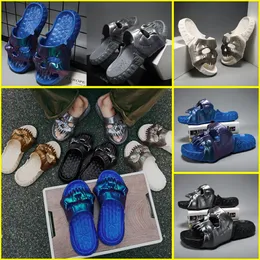 2024 Hot sale Slippers Skull Design Men Fashion Summer Outdoor Fun Slippers Thick Platform Sandals Women Beach Flip Flops