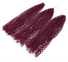 16 Zoll Passion Hair Ombre Blonde Bohemian Braid Crochet Braiding 80g pc Synthetic Hair Extension7994500