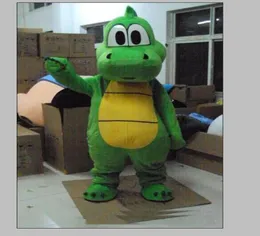 2019 Discount factory Green Dragon Dinosaur Mascot Costume Fancy Costume Mascotte for Adults Gift for Halloween Carnival part9169087