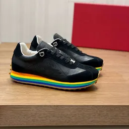 Prada Вы Scarpe eleganti da donna di alta qualità Piatto casual low-top design per feste di matrimonio business formale mocassino sociale grosso con scatola originale FZUB