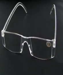 20pcslot kırılmaz açık beyaz okuma Glassesplastik Okuma Gözlükleri Lensler Derecesi 100'den 4004850488