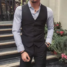 Męskie garnitury Blazers męskie kurtka do mokrej+spodni+kamizelka męskie regularne slim fit garnitury ślubne Zestaw Mężczyzna Casual Black Business Tuxedo Suit Mężczyźni