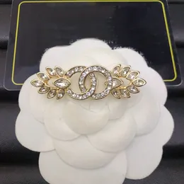 Designer Broche Pin Brand Letter Pin Brooch Pins Broche Pins Luxury Jewelry Acessórios para festa de casamento Presentes