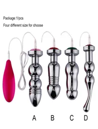 Metal 10 Speeds Accessories Anal Plug Vibrator Butt Beads Tail Adult Sex Toys for Women Men8433908