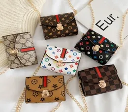 Barn väska modedesigner tryck mini fyrkant vacker pop flicka prinsessan messenger väskor tillbehör handväska plånbok handväska g319085970376