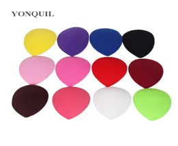 Multiple colors 13CM teardrop fascinator base millery cute min top hat DIY wedding hair accessories material party hats hairstyle 8305301