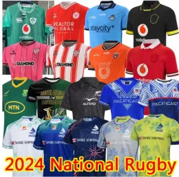 2024 Rugby Forma Güney İngilteres Afrika İrlanda Rugby Siyah Galler Rugby İskoçya Fiji 24 25 Rugby Jersey Ev Uzak Erkek Ragbi Jersey GAA Rugby Dublin
