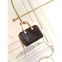 Designer nano ny 2way hand axelväska brun handväska tote 7a bästa kvalitet väskor