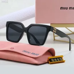 24SS Designer Miu Sonnenbrille Miui Miuity Miu Tiktok Net Red Same Box Sunscreen Vielseitige Mode Koreanische Trend Sonnenbrille