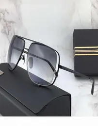 Homens meia-noite óculos de sol especiais ouro marrom tons Sonnenbrille vintage condução óculos de sol designer novo na caixa 3162903