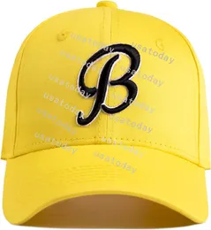 Baseball Cap Men Women,Cotton Baseball Cap Bad News Bears Movie Cap Yellow B,Classic Adjustable Snapback Embroidered Hat Cotton Dad Hat