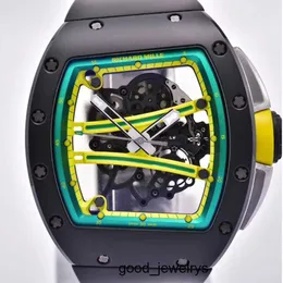 RM Armbanduhr Racing Machine Richards Milles RM61-01 Herrenserie YOHAN BLAKE Runway Herrenuhr aus schwarzer Keramik