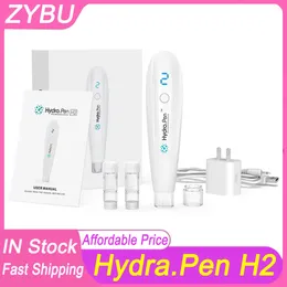 Professional Hydra.Pen H2 trådlös mikronedling dermapen med 12 -pins patroner Micro Needle Roller Derma Pen Rolling Stamp Face Skin Care Meso Therapy Device Device