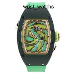 RMリストウォッチMoissanite Watch Richardmilli Wristwatch RM37-01 Women's Candy RM3701 Sucette Limited Edition Watches