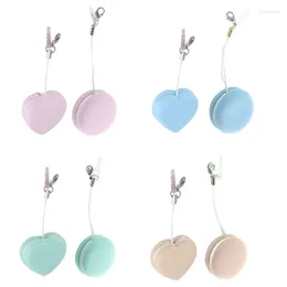 Keychains Set Of 2 Screen Cleaner Cloths Portable Macaron Keychain Pendant Colorful Touchscreens For Mobile Devices