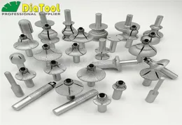 DIATOOL 1piece High Quality Vacuum Brazed Diamond Router Bits With 12quot Shank For Stone Diamond Router Cutter For Granite M6779448