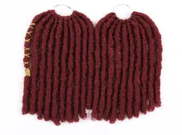 12 inch Straight Faux Locs Synthetic Crochet Braiding Hair Extensions High Temperature Fiber Hair Braids Dreadlocks1348789
