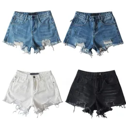 Shorts femininos shorts jeans homens jean mulheres deisgner curto hotty shorts retos buracos apertados calças jeans casual night club azul verão estilo zíper fly clássico