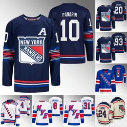 New York Rangers No10 Artemi Panarin Navy Blue 2018 Winter Classic Womens Jersey