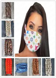 print face mask fashion mouth masks women girls outdoor cycling breathable mouthmuffle reusable washable masks Cover E411025186661